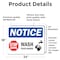 Signmission Safety Culture Sign, 24 in Width, Vinyl Decal, Rectangle OS-2PACK-NS-D-1824-25563 - alternate 2